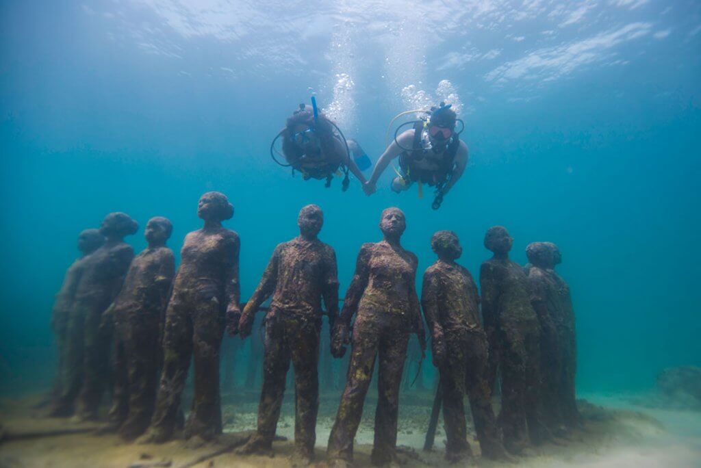 Underwater Sculpture Park – Aqua Mania Adventures