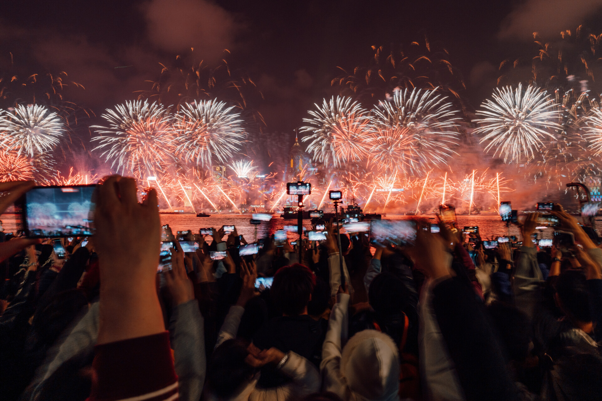 Hong Kong New Year countdown celebrations